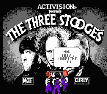 Three Stooges, The (USA) (Beta) (1989-02-23) screen shot title